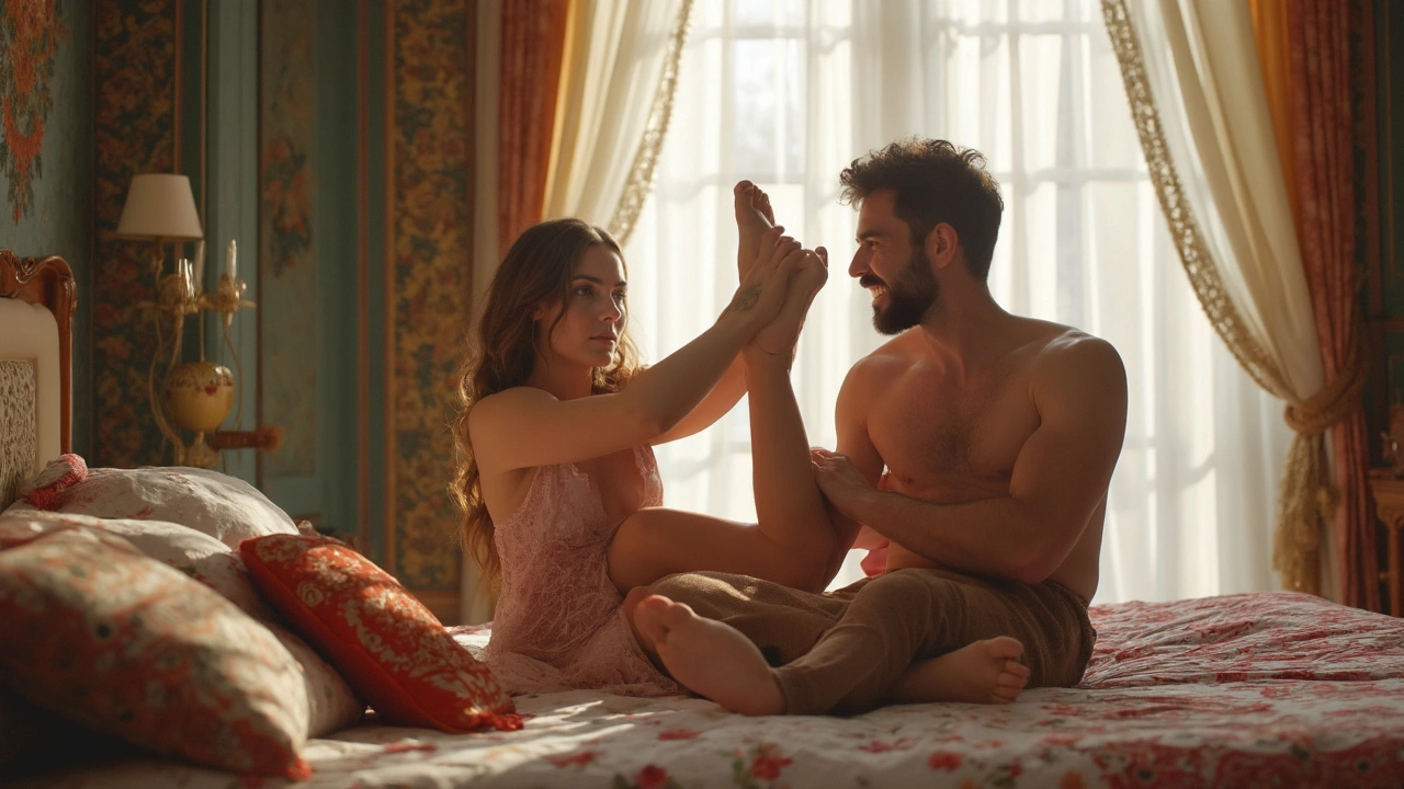 Adım Adım Footjob Masajı